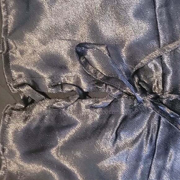 Wild Fable Black Corset Back Dress Size Medium - Picture 5 of 5